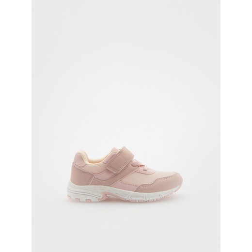 Reserved - Buty sportowe na rzepy - pastelowy róż Reserved 22/23 Reserved