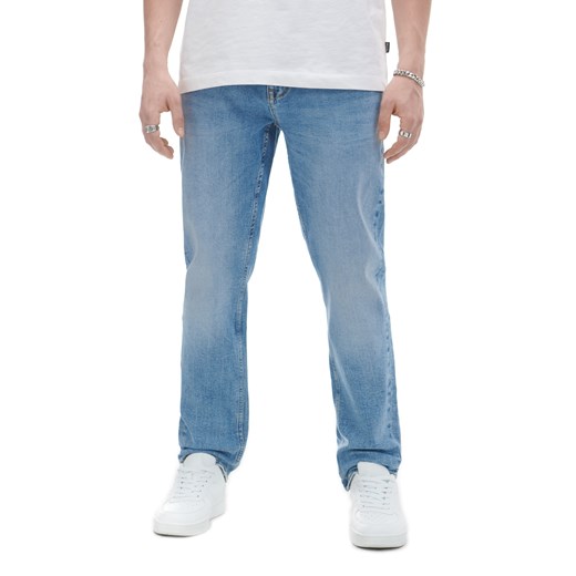 Cropp - Niebieskie jeansy slim - niebieski Cropp 30/34 Cropp