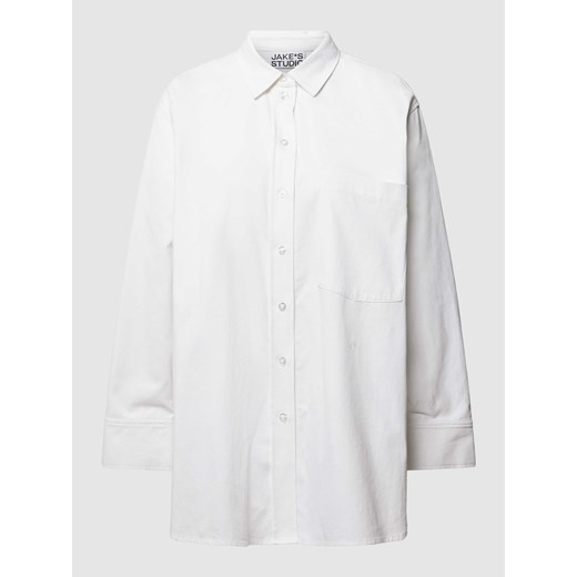 Bluzka koszulowa z kieszenią na piersi ze sklepu Peek&Cloppenburg  w kategorii Koszule damskie - zdjęcie 169960157