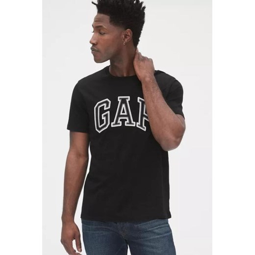 t-shirt męski gap 513858 czarny ze sklepu Royal Shop w kategorii T-shirty męskie - zdjęcie 169960926