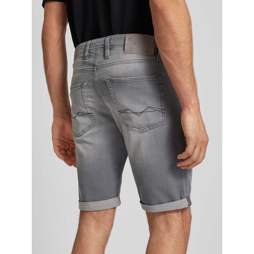 Bermudy jeansowe o kroju slim fit z 5 kieszeniami model ‘Jogn’ Mac 32 Peek&Cloppenburg 