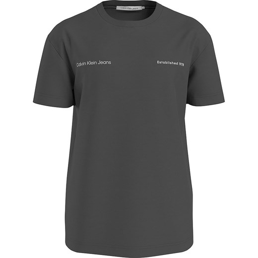 Calvin Klein Koszulka w kolorze czarnym ze sklepu Limango Polska w kategorii T-shirty męskie - zdjęcie 169965325