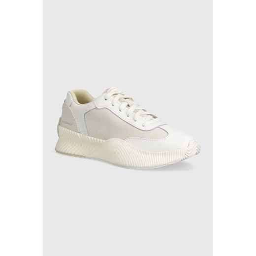 Sorel sneakersy skórzane ONA BLVD CLASSIC WP kolor biały 2083081125 ze sklepu ANSWEAR.com w kategorii Buty sportowe damskie - zdjęcie 169967175