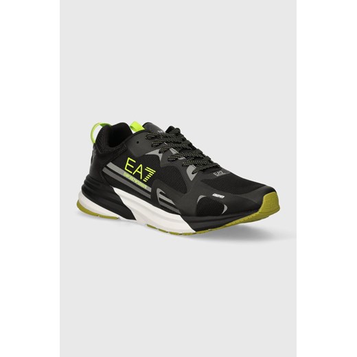 EA7 Emporio Armani sneakersy kolor czarny ze sklepu ANSWEAR.com w kategorii Buty sportowe męskie - zdjęcie 169967205