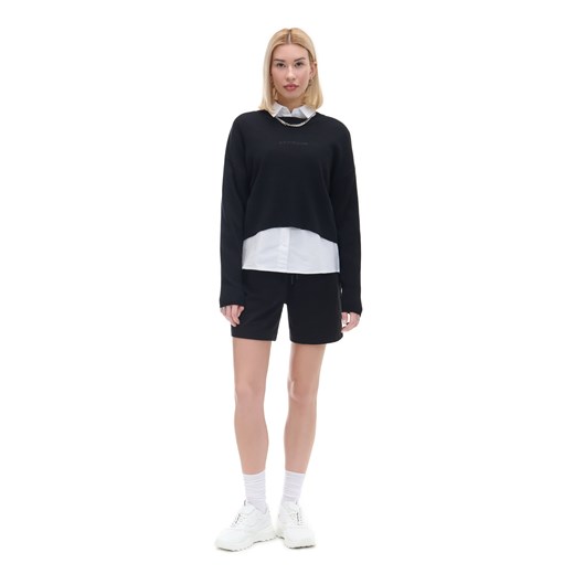 Cropp - Czarny sweter oversize - czarny Cropp M Cropp