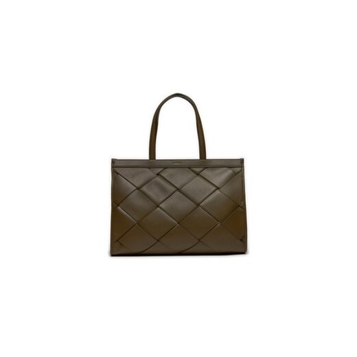 Shopper bag Marella matowa mieszcząca a5 zielona elegancka