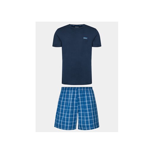 Henderson Piżama 41289 Granatowy Regular Fit ze sklepu MODIVO w kategorii Piżamy męskie - zdjęcie 169973755