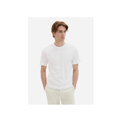 Tom Tailor Komplet 2 t-shirtów 1037741 Biały Regular Fit ze sklepu MODIVO w kategorii T-shirty męskie - zdjęcie 169973867