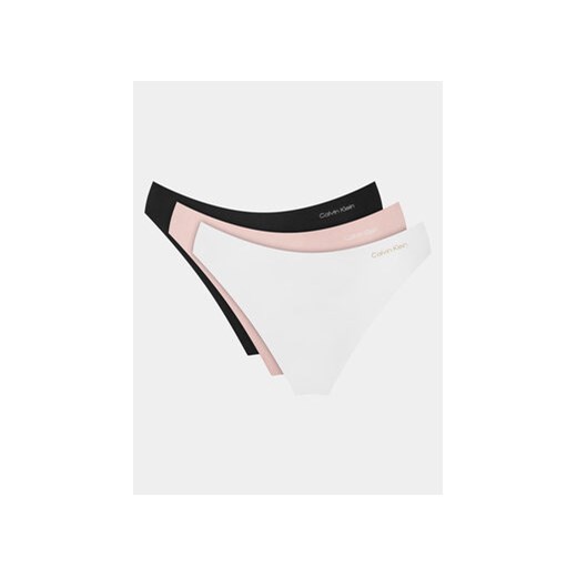 Calvin Klein Underwear Komplet 3 par fig klasycznych 000QD5200E Kolorowy ze sklepu MODIVO w kategorii Majtki damskie - zdjęcie 169973916