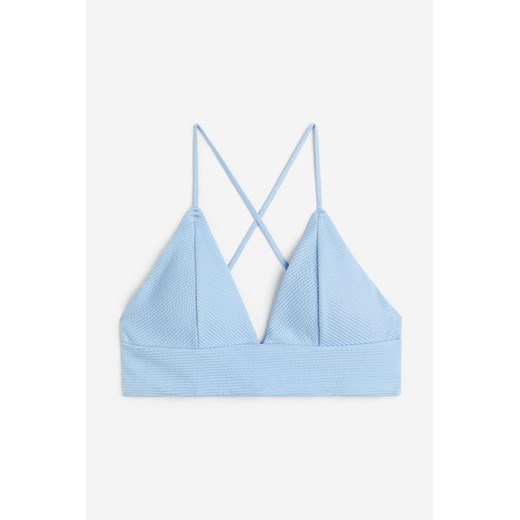 H & M - Góra od kostiumu - Niebieski ze sklepu H&M w kategorii Stroje kąpielowe - zdjęcie 169992305
