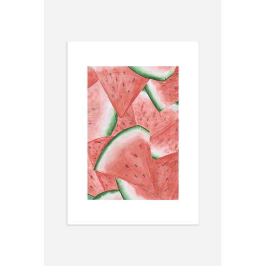 H & M - Melon Still Life Plakat - Czerwony ze sklepu H&M w kategorii Plakaty - zdjęcie 169992465
