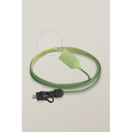 H & M - Zewnętrzna Lampa Plug-in Pastel Z Żarówką - Zielony ze sklepu H&M w kategorii Oświetlenie ogrodowe - zdjęcie 169992675