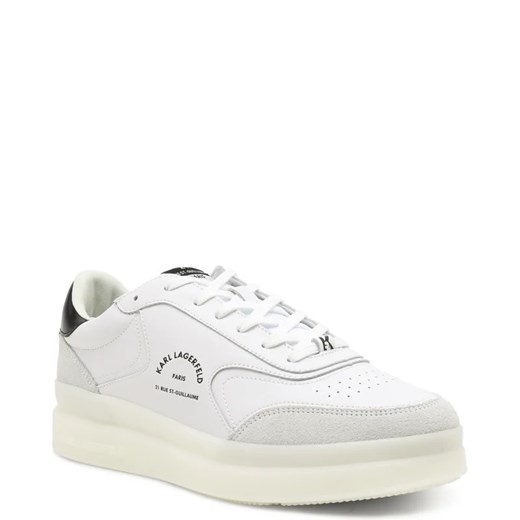 Karl Lagerfeld Sneakersy BRINK | z dodatkiem skóry Karl Lagerfeld 41 okazja Gomez Fashion Store