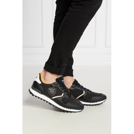 BLAUER Sneakersy DIXON | z dodatkiem skóry 41 wyprzedaż Gomez Fashion Store