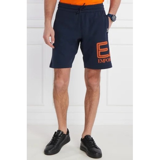 EA7 Szorty | Regular Fit S okazja Gomez Fashion Store