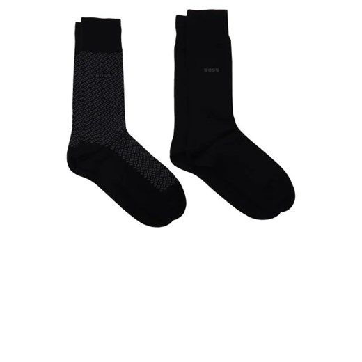 BOSS BLACK Skarpety 2-pack MiniCube CC 43-46 okazyjna cena Gomez Fashion Store