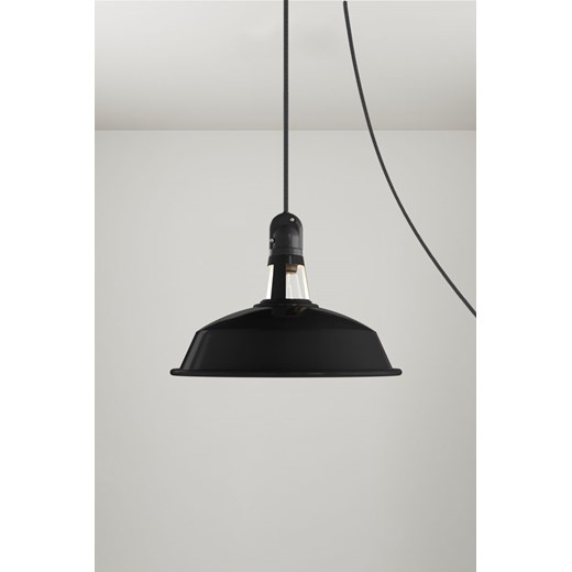 H & M - Outdoor Plug-in Lamp With Lampshade And Light Bulb - Czarny H & M One Size H&M