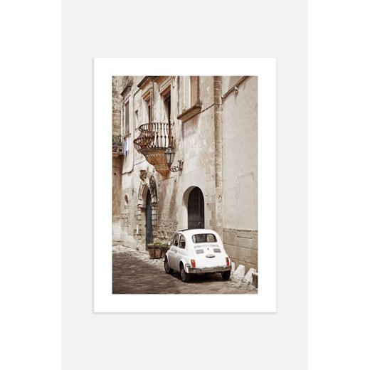 H & M - Old Italian Town Plakat - Pomarańczowy ze sklepu H&M w kategorii Dekoracje ścienne - zdjęcie 169997339