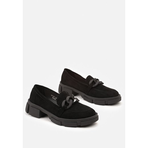 Mokasyny Born2be bez zapięcia jesienne 