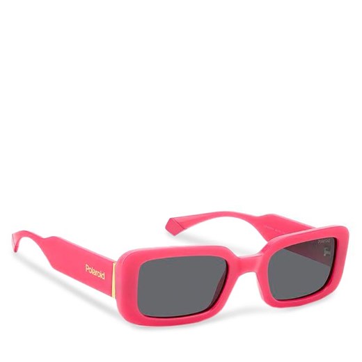 Okulary przeciwsłoneczne Polaroid 6208/S/X 206331 Pink MU1 M9 ze sklepu eobuwie.pl w kategorii Okulary przeciwsłoneczne damskie - zdjęcie 169999538