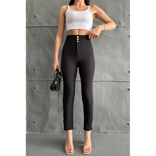 Spodnie HOMERDA BLACK ze sklepu Ivet Shop w kategorii Spodnie damskie - zdjęcie 170007225