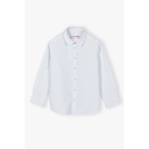 Biała koszula dla chłopca z długim rękawem Lincoln & Sharks By 5.10.15. 158 promocja 5.10.15