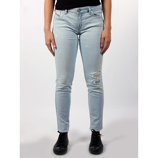 Diesel Clothes Dżinsy "Gracey" - Slim fit - w kolorze błękitnym W29 wyprzedaż Limango Polska