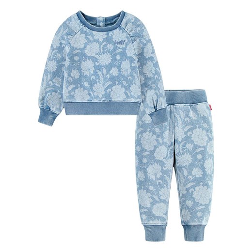 Levi&apos;s Kids 2-częściowy zestaw w kolorze błękitnym ze sklepu Limango Polska w kategorii Dresy dla niemowlaka - zdjęcie 170007806