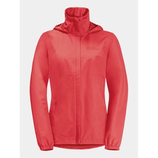 Jack Wolfskin Kurtka przeciwdeszczowa Stormy Point 1111202 Czerwony Regular Fit Jack Wolfskin M MODIVO