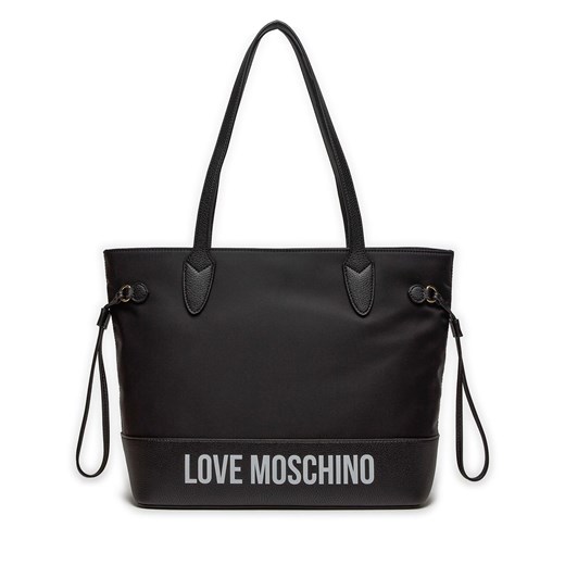 Torebka LOVE MOSCHINO JC4250PP0IKE100A Czarny ze sklepu eobuwie.pl w kategorii Torby Shopper bag - zdjęcie 170021147