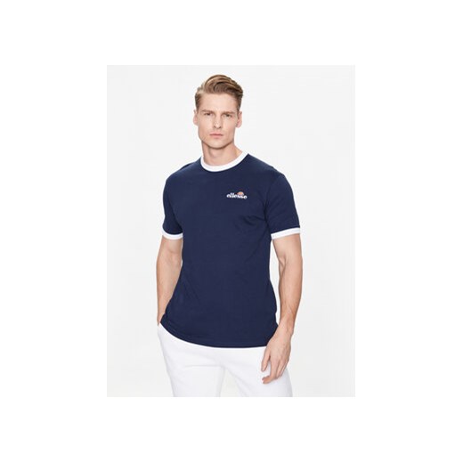 Ellesse T-Shirt Meduno SHR10164 Granatowy Regular Fit ze sklepu MODIVO w kategorii T-shirty męskie - zdjęcie 170022495
