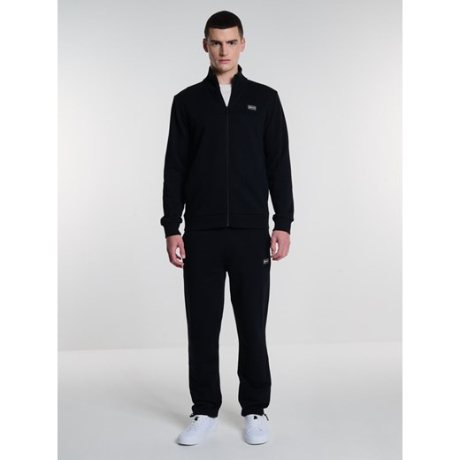 Bluza męska bawełniana rozpinana czarna Artis 906/ Wider 906 ze sklepu Big Star w kategorii Bluzy męskie - zdjęcie 170022887