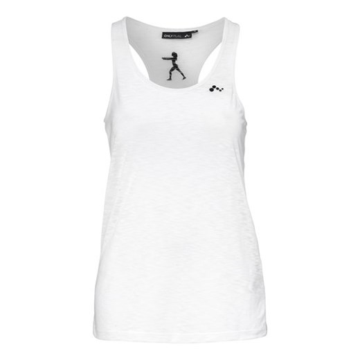 Sportowa koszulka Damia biały halens-pl  luźny
