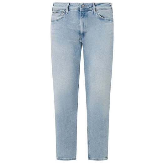 jeansy męskie pepe jeans pm207390pf30 jasny niebieski ze sklepu Royal Shop w kategorii Jeansy męskie - zdjęcie 170029075