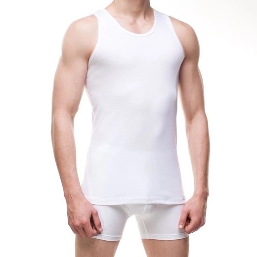 Koszulka na ramiączkach authentic Cornette biała 213 ze sklepu piubiu_pl w kategorii T-shirty męskie - zdjęcie 170029599
