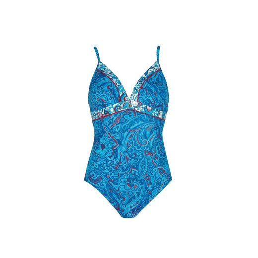 Strój kąpielowy jednoczęściowy Olympia niebieski 32615 ze sklepu piubiu_pl w kategorii Stroje kąpielowe - zdjęcie 170031309