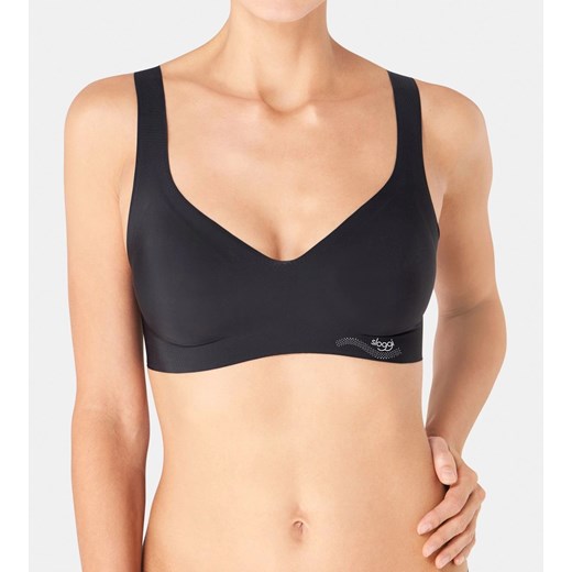 Top Sloggi zero feel bralette push up czarny Sloggi L piubiu_pl