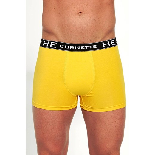 Bokserki męskie High emotion Cornette żółte ze sklepu piubiu_pl w kategorii Majtki męskie - zdjęcie 170033627