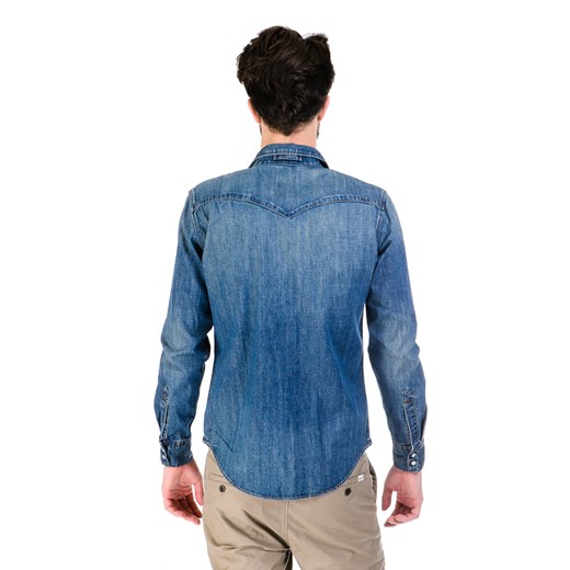 Koszula Levi's Long-Sleeve Barstow Western Shirt "Ed" be-jeans  łatki