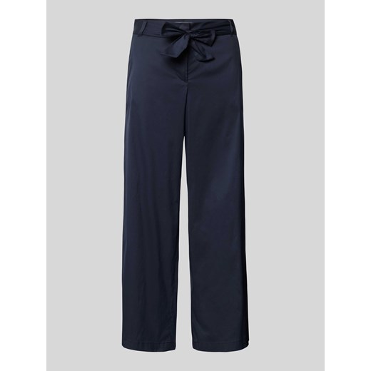 Spodnie typu paperbag o skróconym kroju regular fit ze sklepu Peek&Cloppenburg  w kategorii Spodnie damskie - zdjęcie 170038997