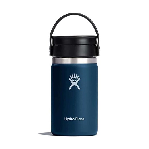 Hydro Flask butelka termiczna 12 Oz Wide Flex Sip Lid Indigo kolor niebieski W12BCX464 ze sklepu PRM w kategorii Bidony i butelki - zdjęcie 170039116