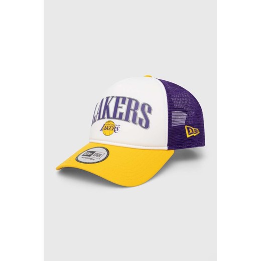 New Era czapka z daszkiem wzorzysta LOS ANGELES LAKERS ze sklepu PRM w kategorii Czapki z daszkiem męskie - zdjęcie 170039399