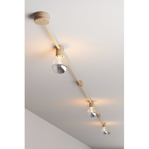 H & M - Personalizowana Lampa Z 3 Żarówkami - Biały ze sklepu H&M w kategorii Lampy sufitowe - zdjęcie 170039638