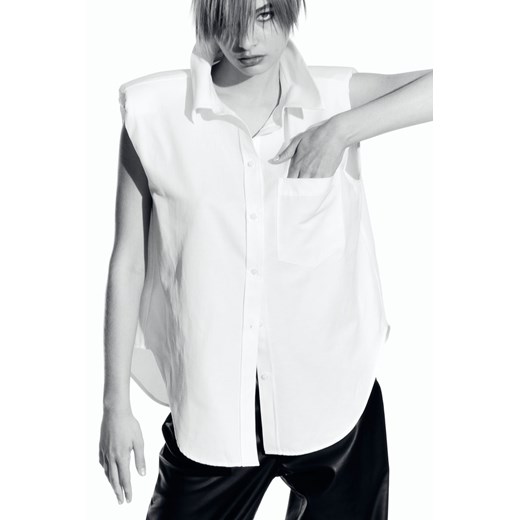 H & M - Koszula bez rękawów - Biały ze sklepu H&M w kategorii Koszule damskie - zdjęcie 170039646