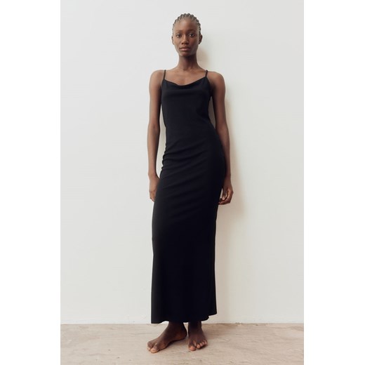 H & M - Sukienka w prążki - Czarny ze sklepu H&M w kategorii Sukienki - zdjęcie 170039735
