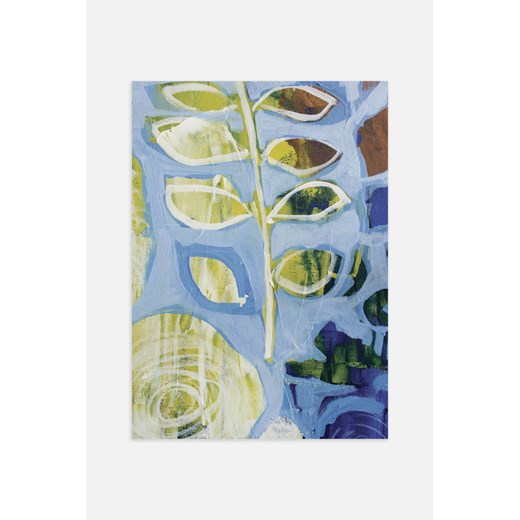 H & M - Blue Garden Plakat - Niebieski ze sklepu H&M w kategorii Plakaty - zdjęcie 170039795