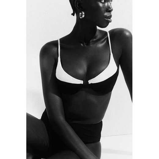 H & M - Góra od kostiumu - Czarny ze sklepu H&M w kategorii Stroje kąpielowe - zdjęcie 170040008