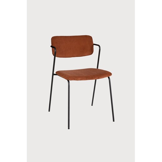 H & M - Upholstered dining chair - Brązowy H & M One Size H&M