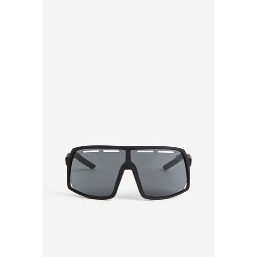 H & M - Lekkie sportowe okulary przeciwsłoneczne - Czarny H & M One Size H&M