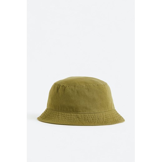 H & M - Bawełniany kapelusz wędkarski - Zielony H & M 170 (12-14Y+) H&M